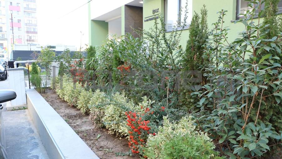 3 CAMERE LA PARTER CU CURTE PROPRIE DE 57MP,  2 BAI, POZITIE PE SUD, COMISION 0% - 41