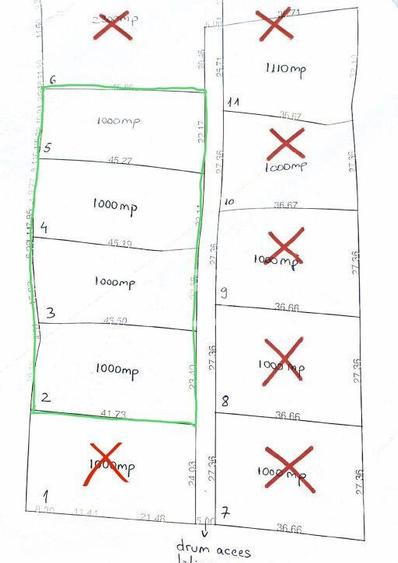 Ultimele 4 terenuri de vanzare Manastirea Humorului 1000mp - 4