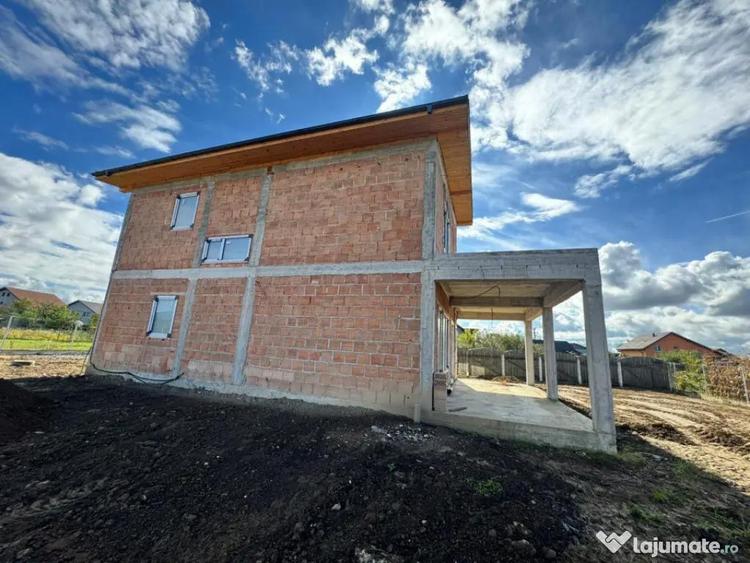 Casa individuala la ro?u 118 mp utili, teren 420 mp, - 2
