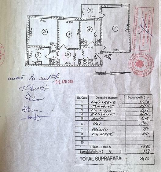 Apartament cu 3 camere, decomandate in Micro 16 - 12