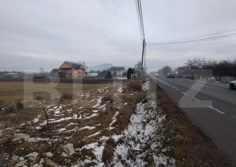 Teren intravilan 3995 mp, 22 m deschidere la DN17, zona Rusu - 2