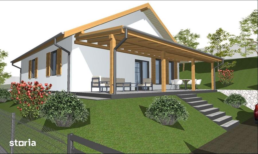 Casă cu 3 camere cu Teren 500 Mp în Central