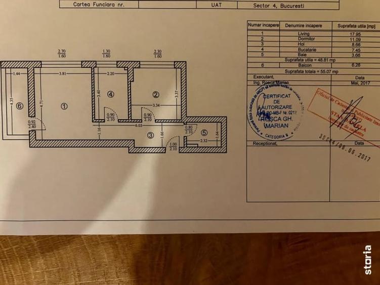 Vânzare Apartament 2 camere în Berceni in Bloc Nou - 10