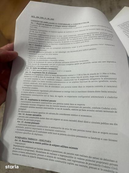 Teren de 1000 mp, în Craiovei