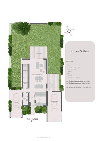 Casa, 5 camere, 153 mp utili, Corbeanca Ostratu - 1