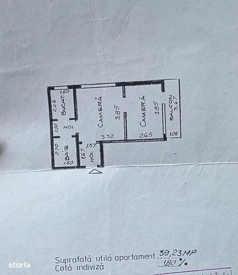 Etaj 2-Tatarasi Dispecer-2 Camere 39mp-bloc fara risc - 3