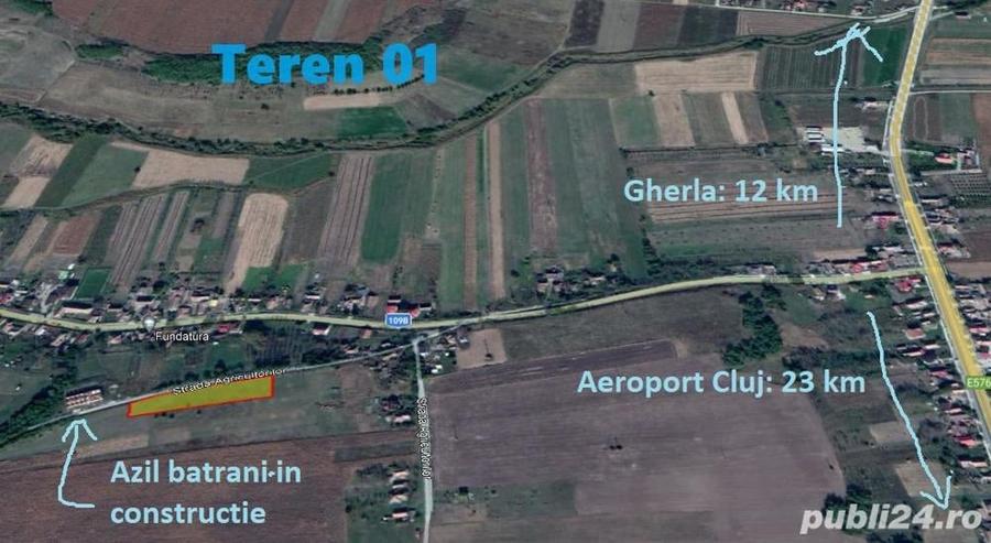 Teren de 2121 mp, în Fundătura