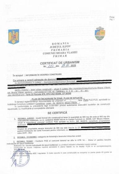 Spațiu comercial, în Moara Vlăsiei