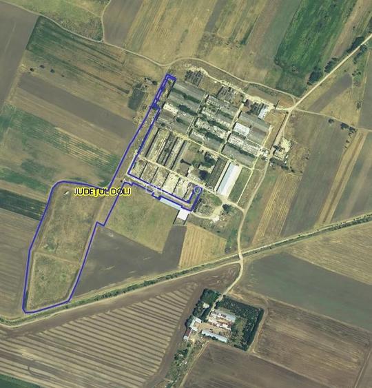 OPORTUNITATE: Teren 62.000 mp Baile?ti (Dolj) Categoria-Cur?i Construc?ii