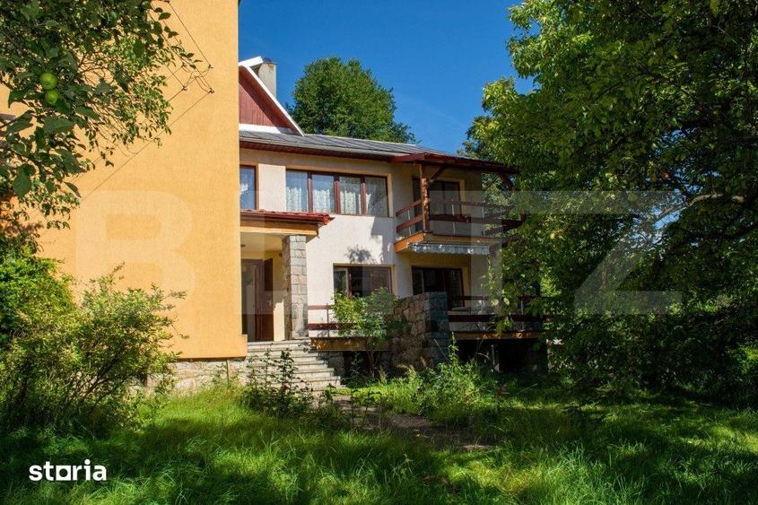 Casă cu 7 camere cu Teren 1200 Mp în Sângeorz-Băi