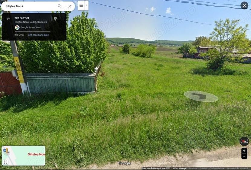 Teren de 4500 mp, în Siliștea
