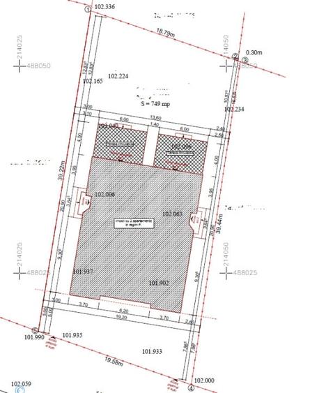 Duplex cu 4 camere cu Canalizare în Giarmata