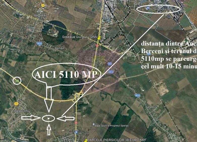 Teren de 5110 mp, în 1 Decembrie