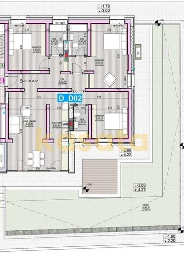 Apartament cu 4 camere în Tei