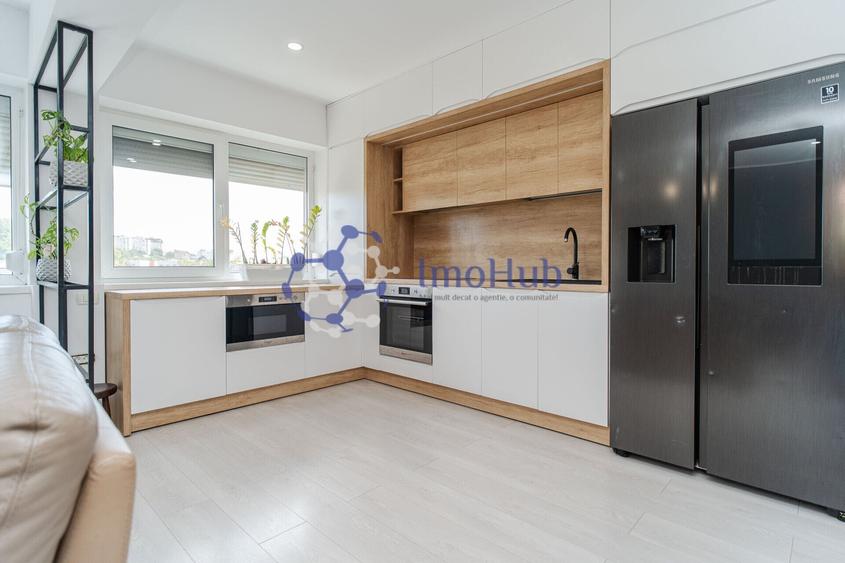 Apartament cu 3 camere semidecomandat, mobilat în Tudor Vladimirescu