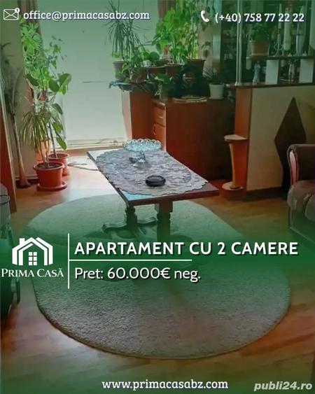 Apartament cu 2 camere semidecomandat în Micro 5