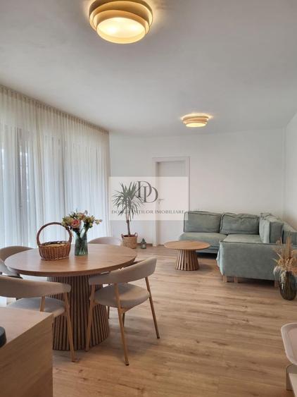 Apartament cu 3 camere semidecomandat, mobilat în Borhanci