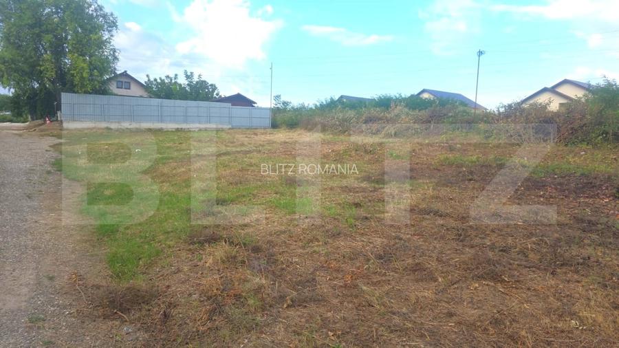 Teren de vanzare, 815 mp, deschidere 46 ml, zona Horpaz
