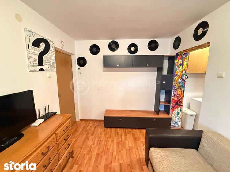 CAT FRIENDLY! ETAJ 2! Apartament 1 camera 27mp, Tatarasi, mobilat - 4