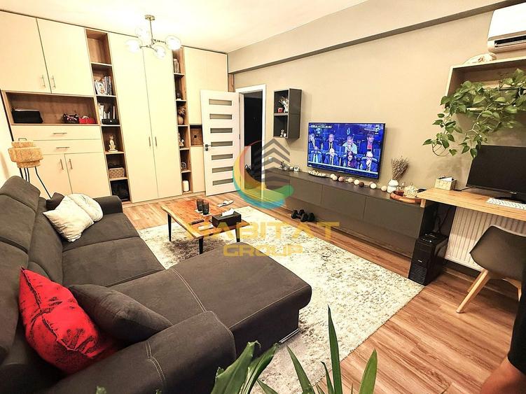 Apartament cu 2 camere decomandat, mobilat în Metalurgiei