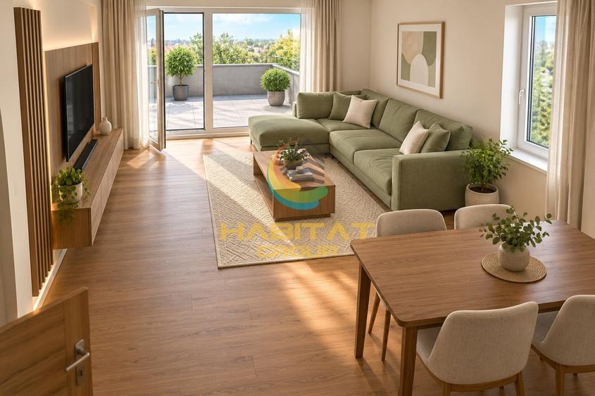 Apartament cu 3 camere decomandat în Theodor Pallady