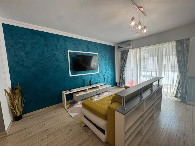 Apartament cu 2 camere semidecomandat, mobilat în Semicentral