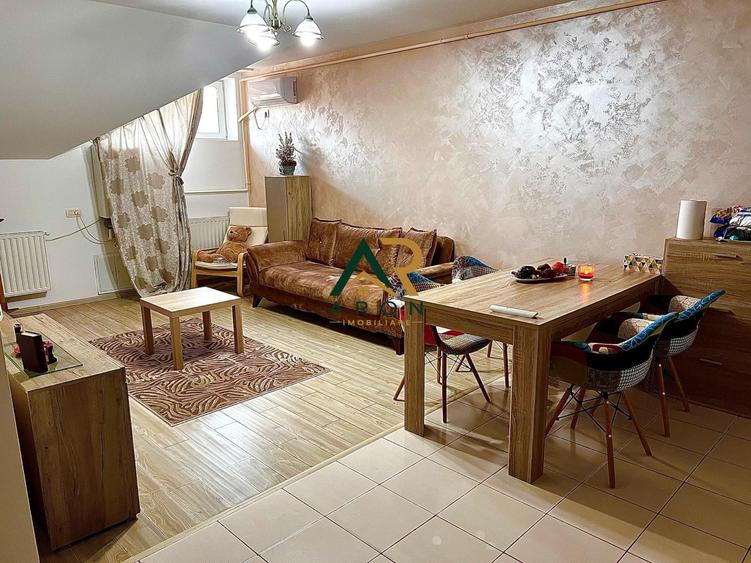 Apartament cu 2 camere semidecomandat, mobilat în Militari