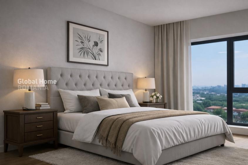 Panoramic View 16 Floor • 4 Rooms + 2 Parking • One Verdi Park • Floreasca - 6
