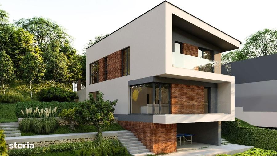 Casă cu 4 camere cu Teren 600 Mp în Baciu