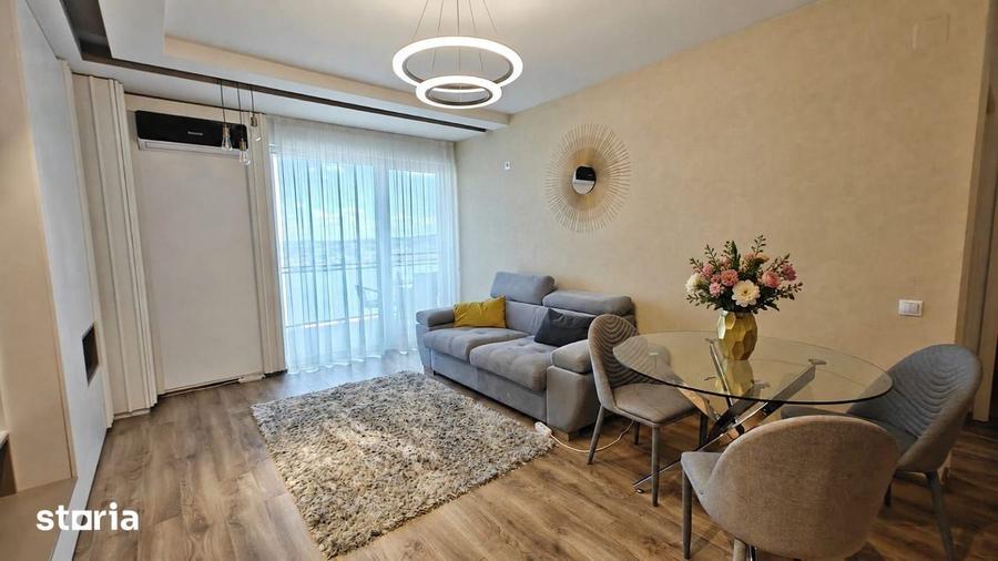 Apartament cu 2 camere, mobilat în Bună Ziua