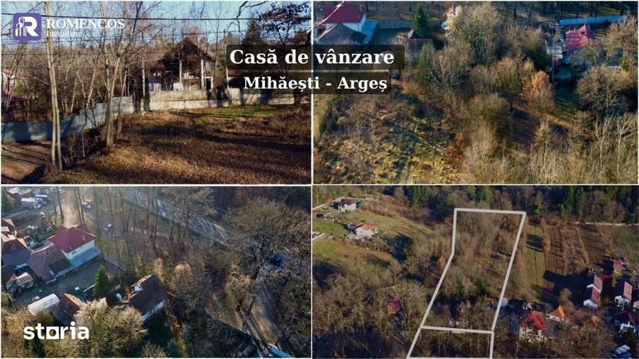 Teren de 1250 mp, în Mihăești