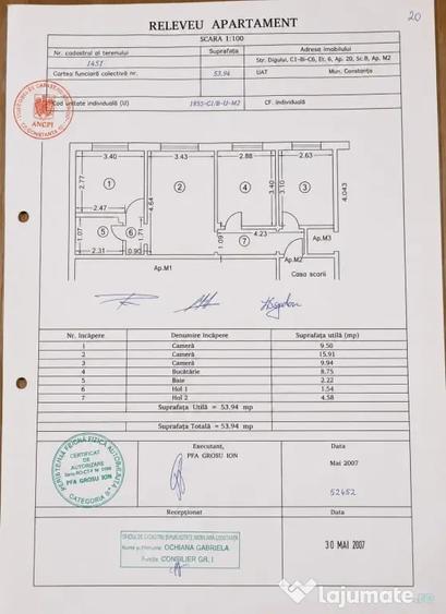 Apartament 3 camere Constanta - 1