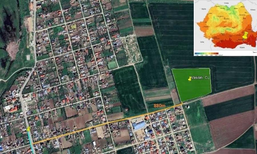 Spațiu comercial, în Vasilați