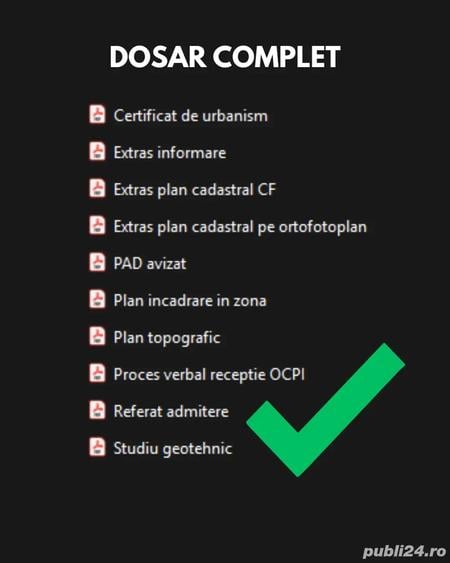 Teren de 699 mp, în Noua