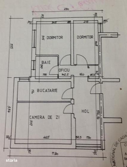 Apartament cu 3 camere în Telecabinei