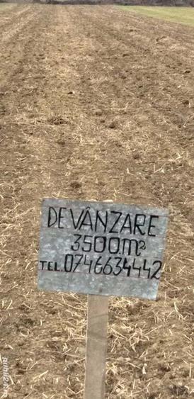 Teren de 3500 mp, în Argeșani