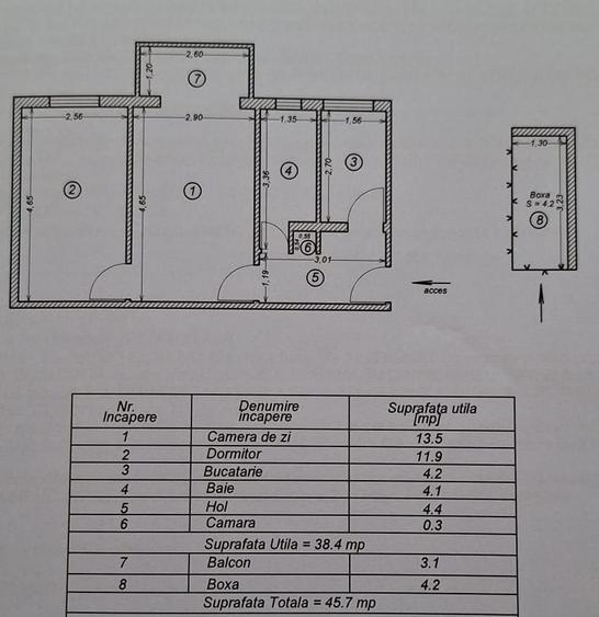 Apartament doua camere centrală gaz Inel II - 10