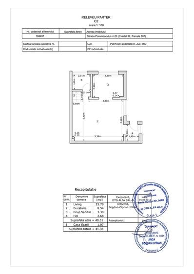Casă cu 4 camere cu Teren 71 Mp în Sud