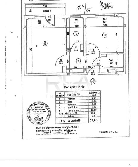 Apartament cu 2 camere în Sălăjan