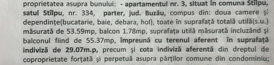 Apartament cu 2 camere decomandat în Stâlpu