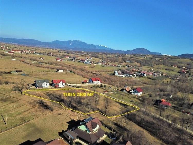 Teren Construcții intravilan de 2300 mp, în Bran