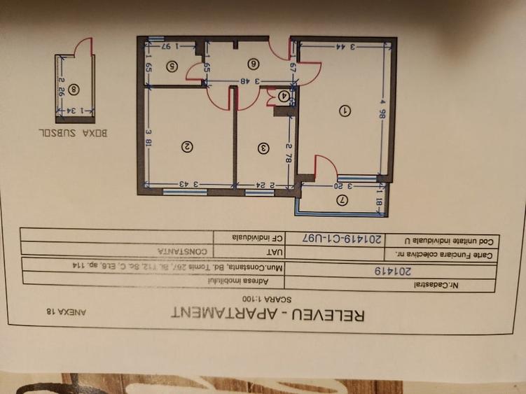 Apartament decomandat 2 cam Tomis Nord - 15