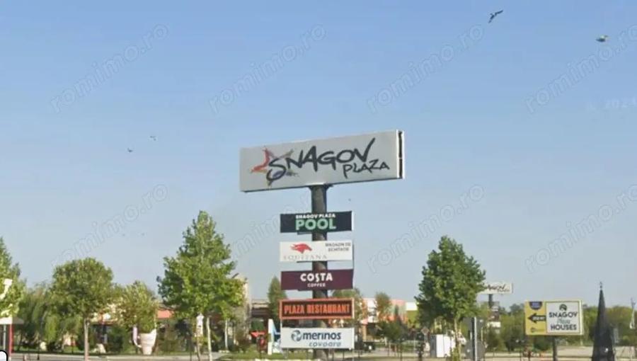 Reducere de pret!!! Snagov Plaza - 5000 mp intravilan, 28 ml la DN1 - 10