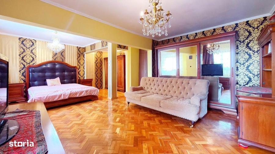 Apartament cu 4 camere, mobilat în Moșilor