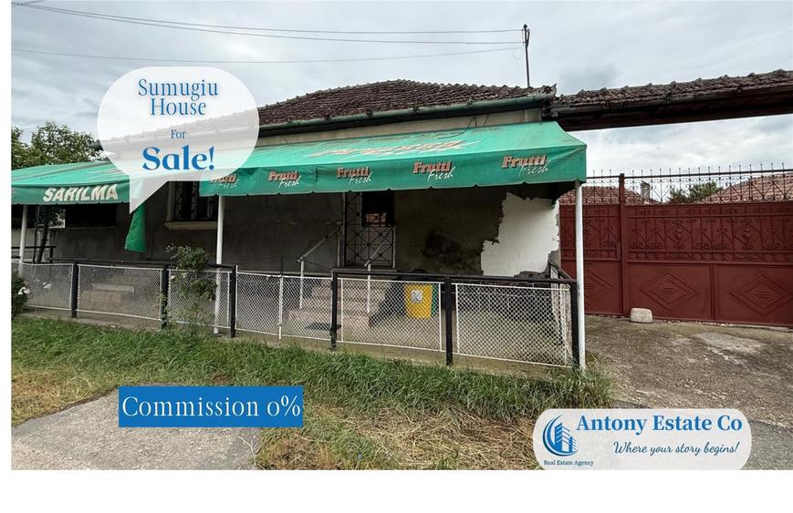 Casă cu 2 camere cu Teren 3861 Mp în Hidiș