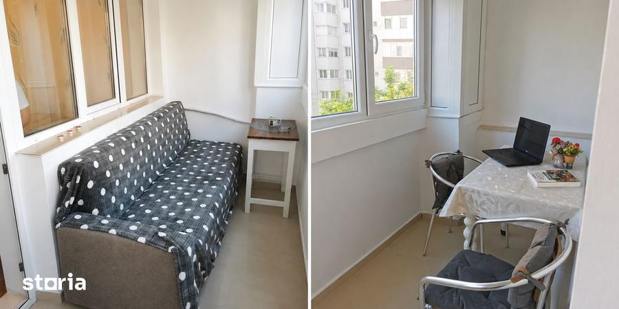 Apartament cu 2 camere semidecomandat în Militari