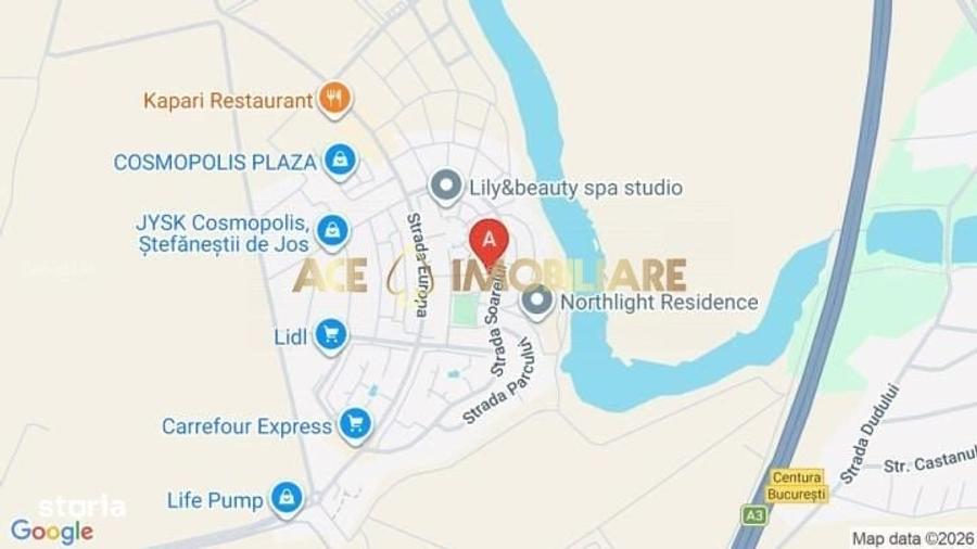 Apartament cu 3 camere în Glina