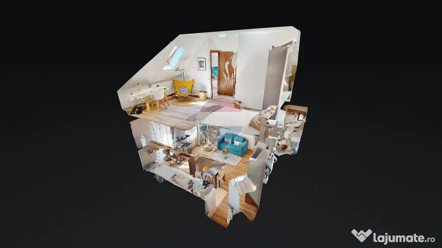 Apartament cu 2 camere decomandat în Brașovul Vechi