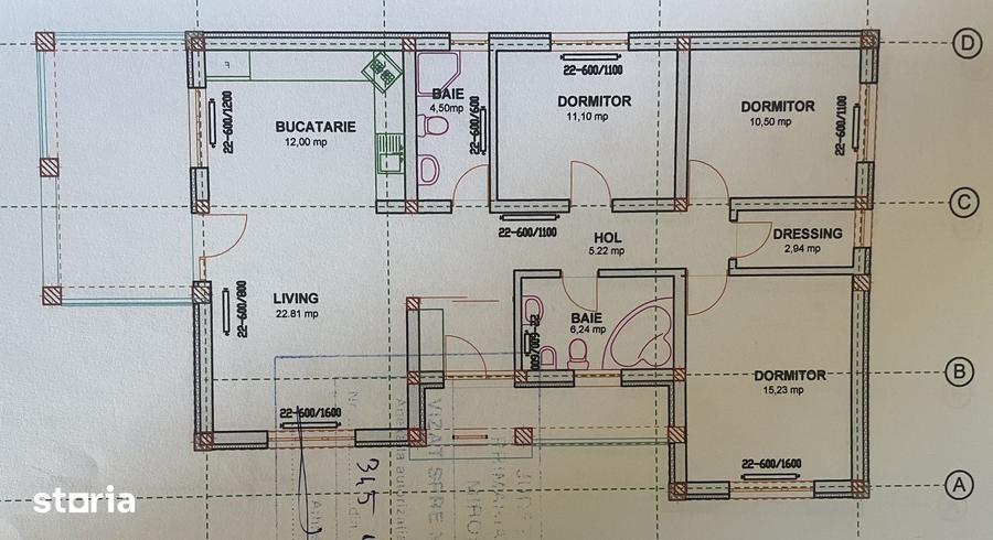 Casa cu 4 camere, curte 430 mp ?i acces asfaltat - 7