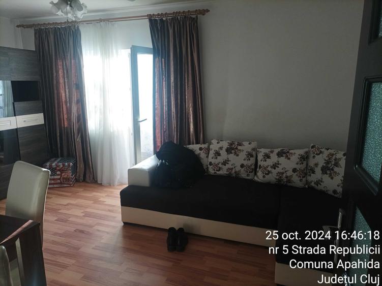 Apartament cu 2 camere decomandat în Apahida